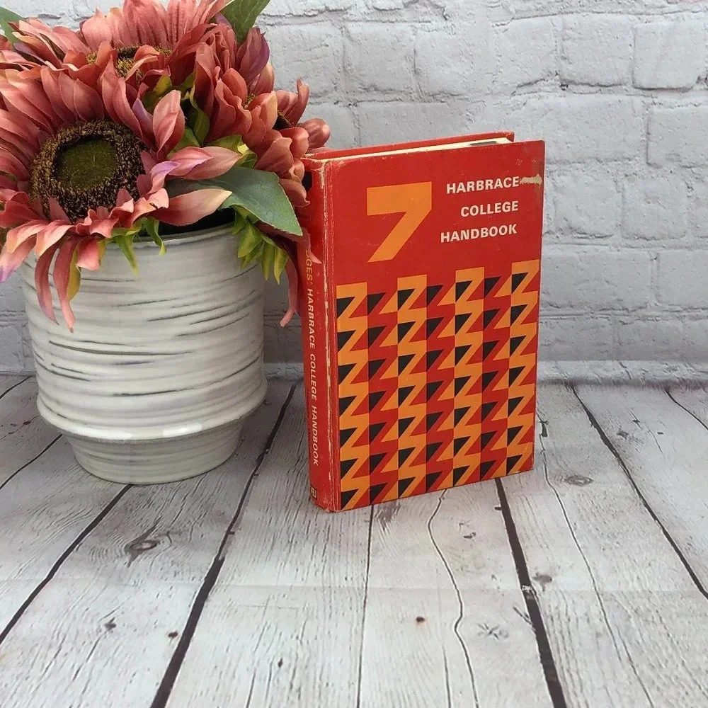 vintage textbook harbrace college handbook 1972